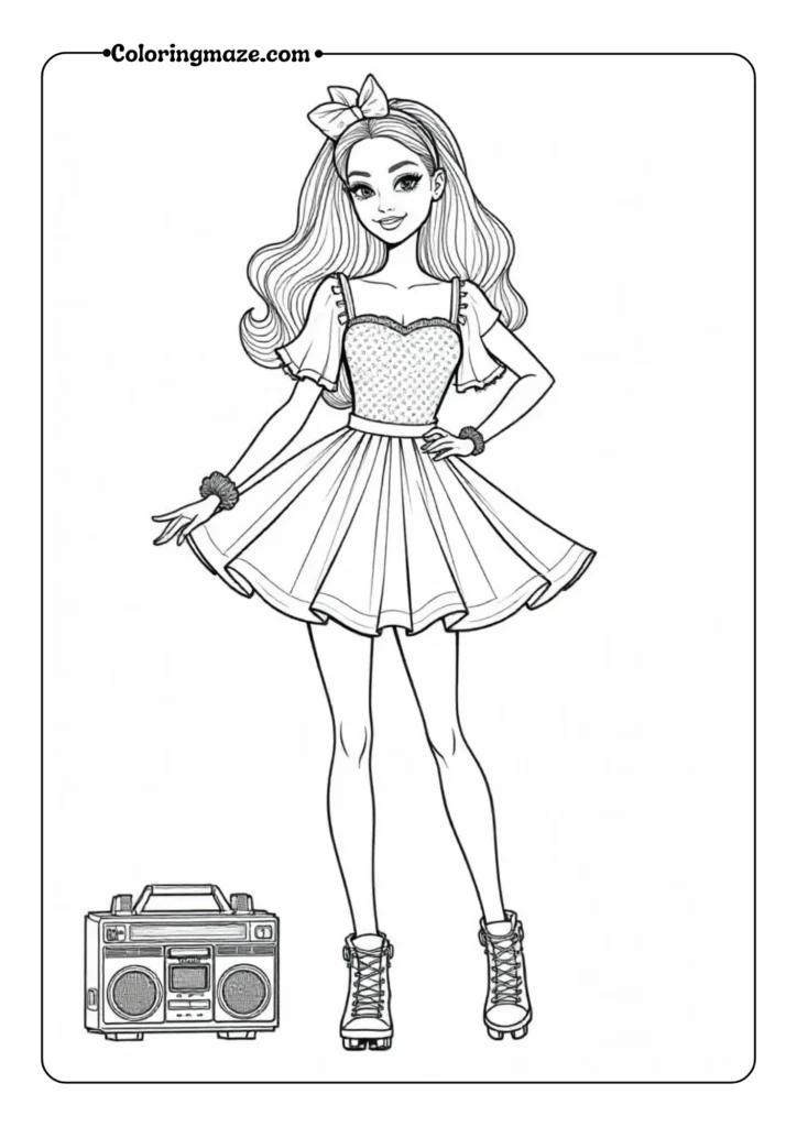 1980s Peaches 'n Cream Barbie