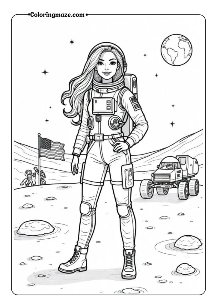 Astronaut Barbie