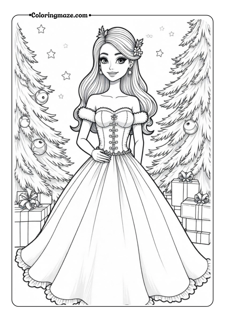 Christmas Barbie