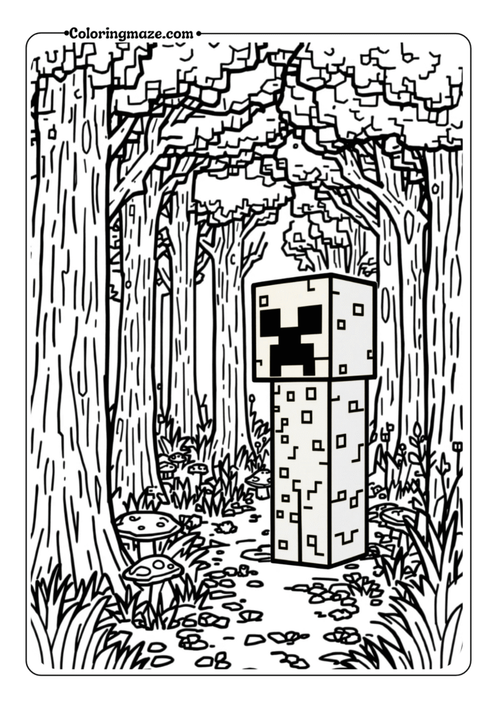 Creeper in the Forest