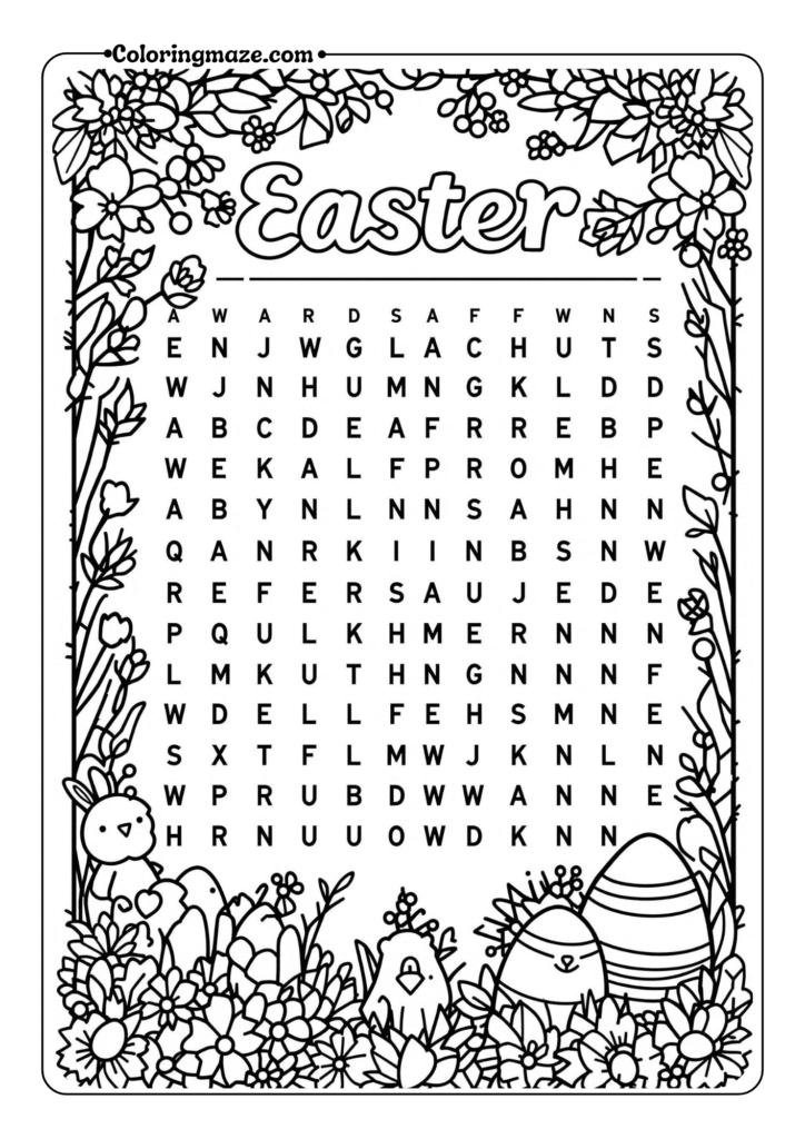 Easter coloring pages