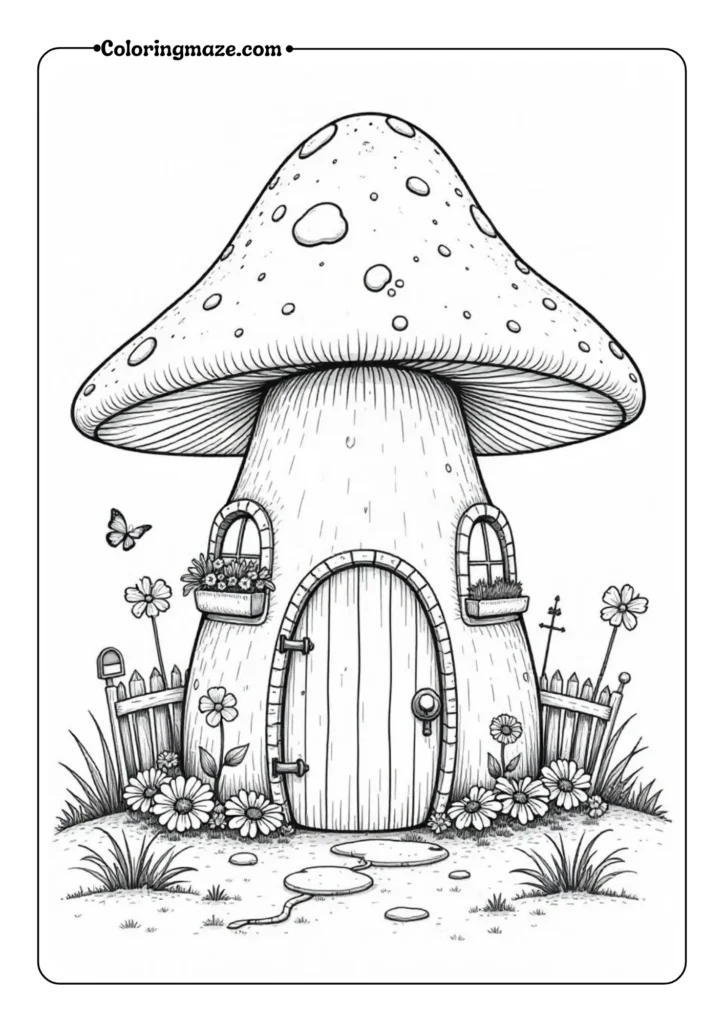 Mushroom house