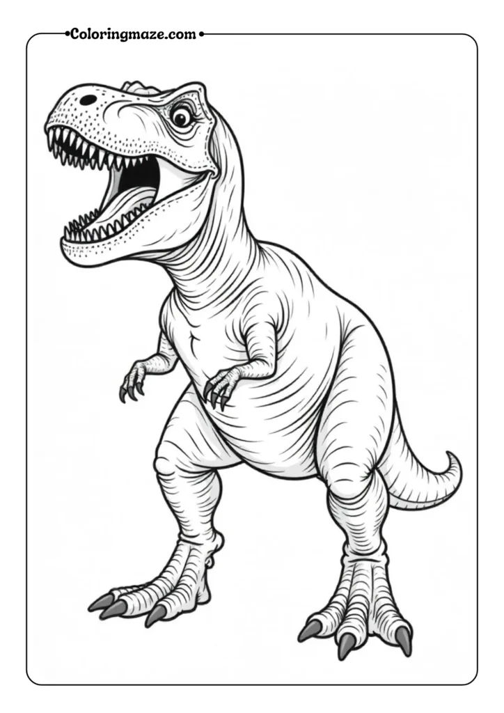 Rex in Roaring Pose