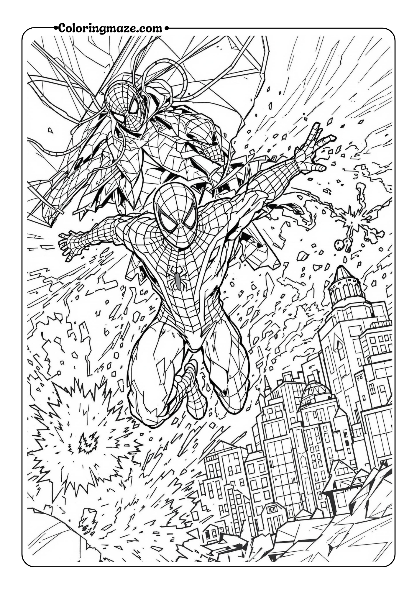 Spiderman vs. Evil Spiderman