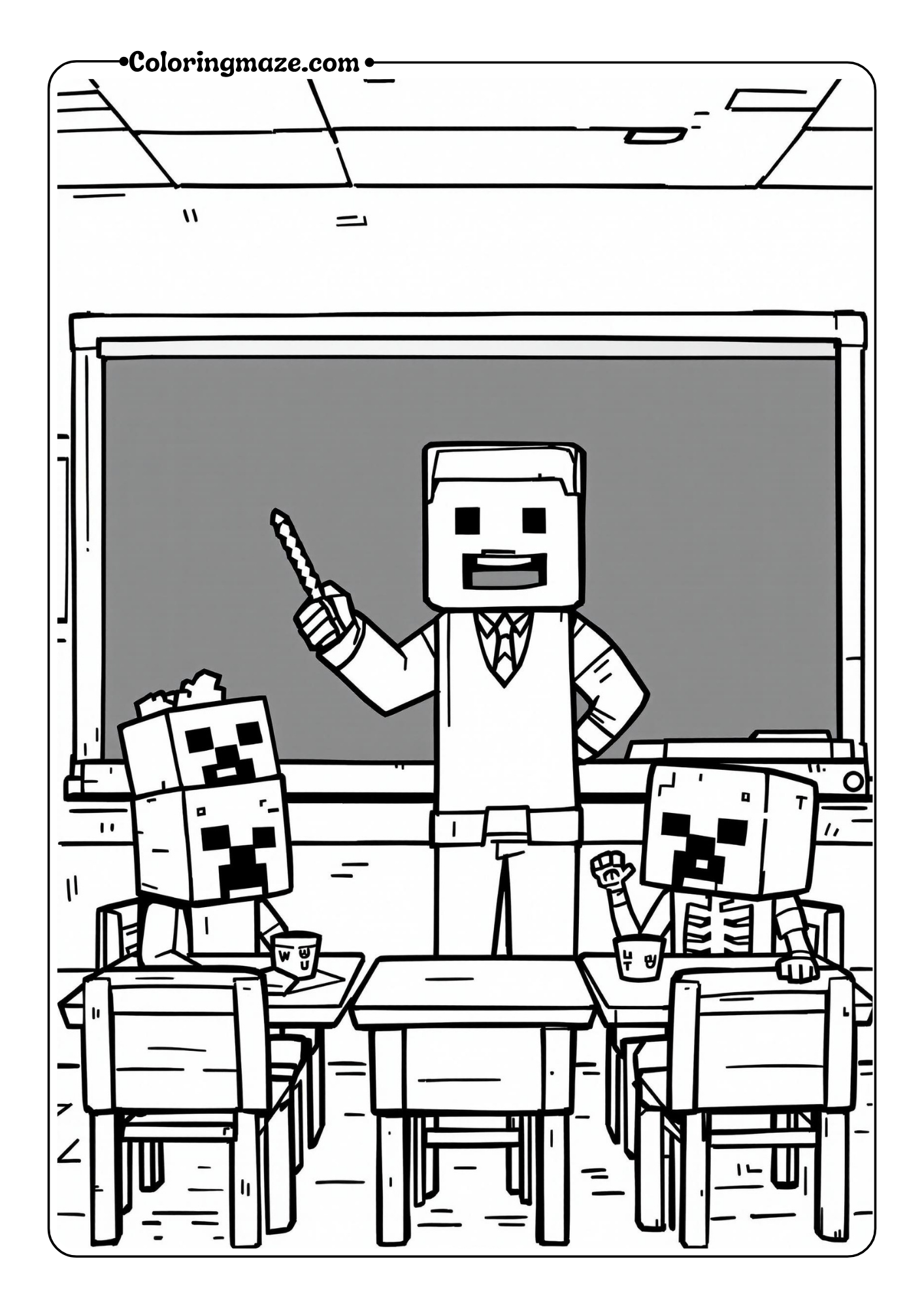 Steve's Monster School Day