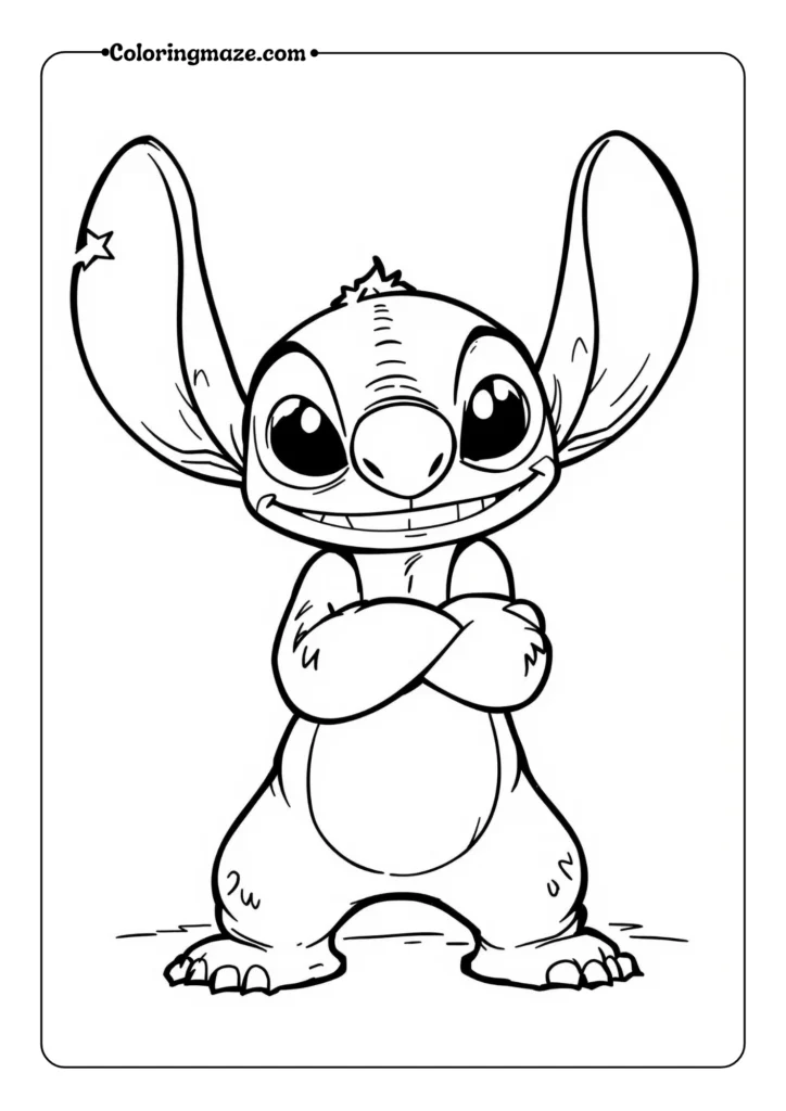 Stitch Badness Level Pose