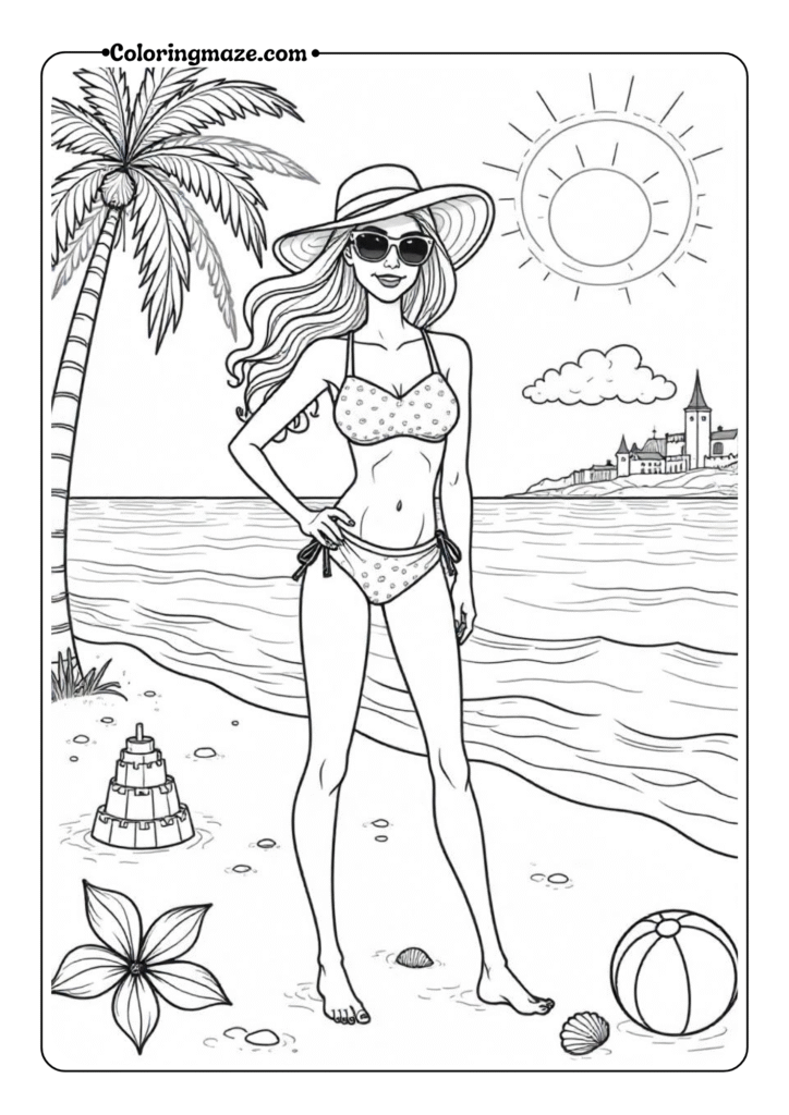 Summer Beach Barbie