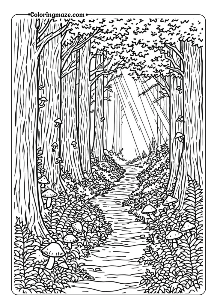 forest path winding