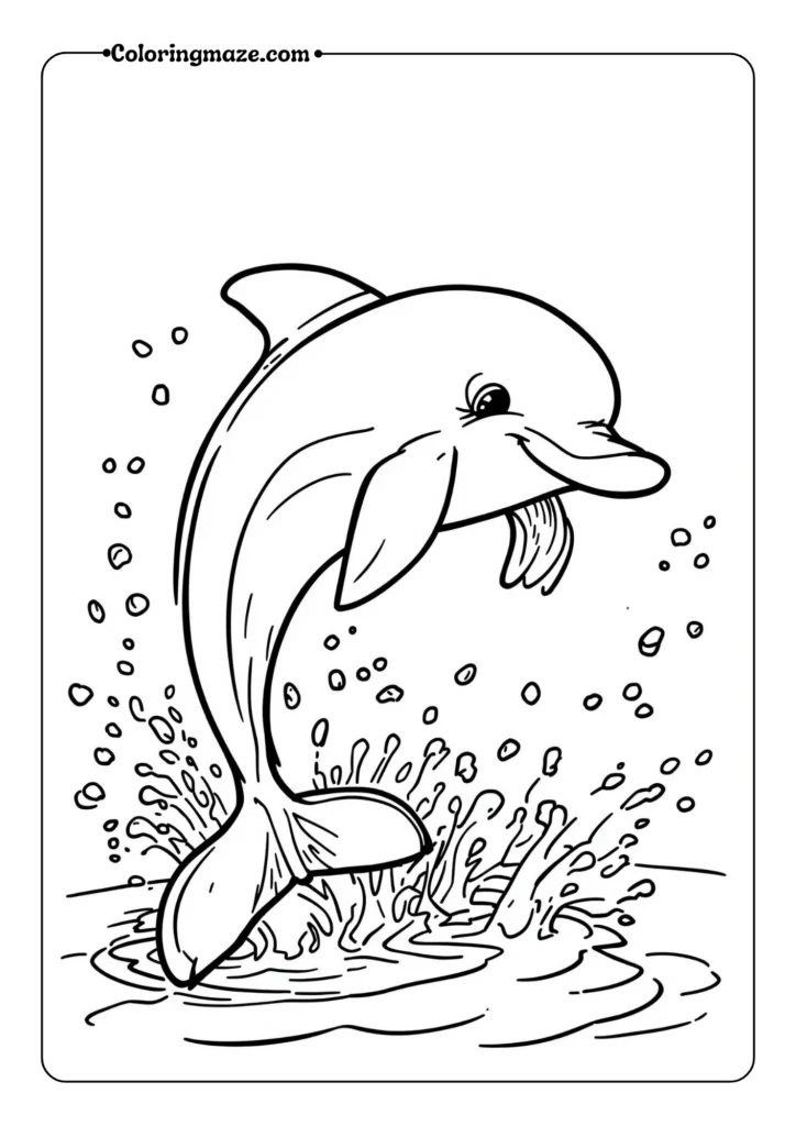 friendly dolphin
