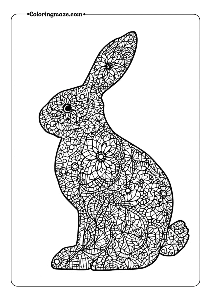 rabbit silhouette