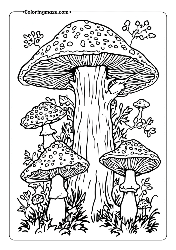 various mushroom